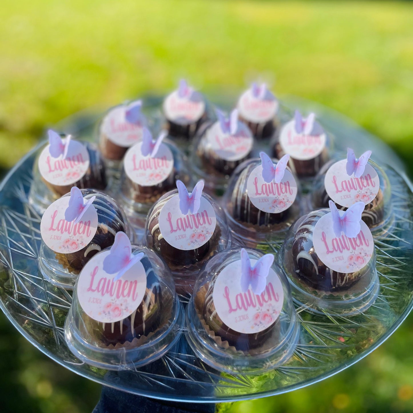 Personalized Strawberry Bonbon (set with 20 units)