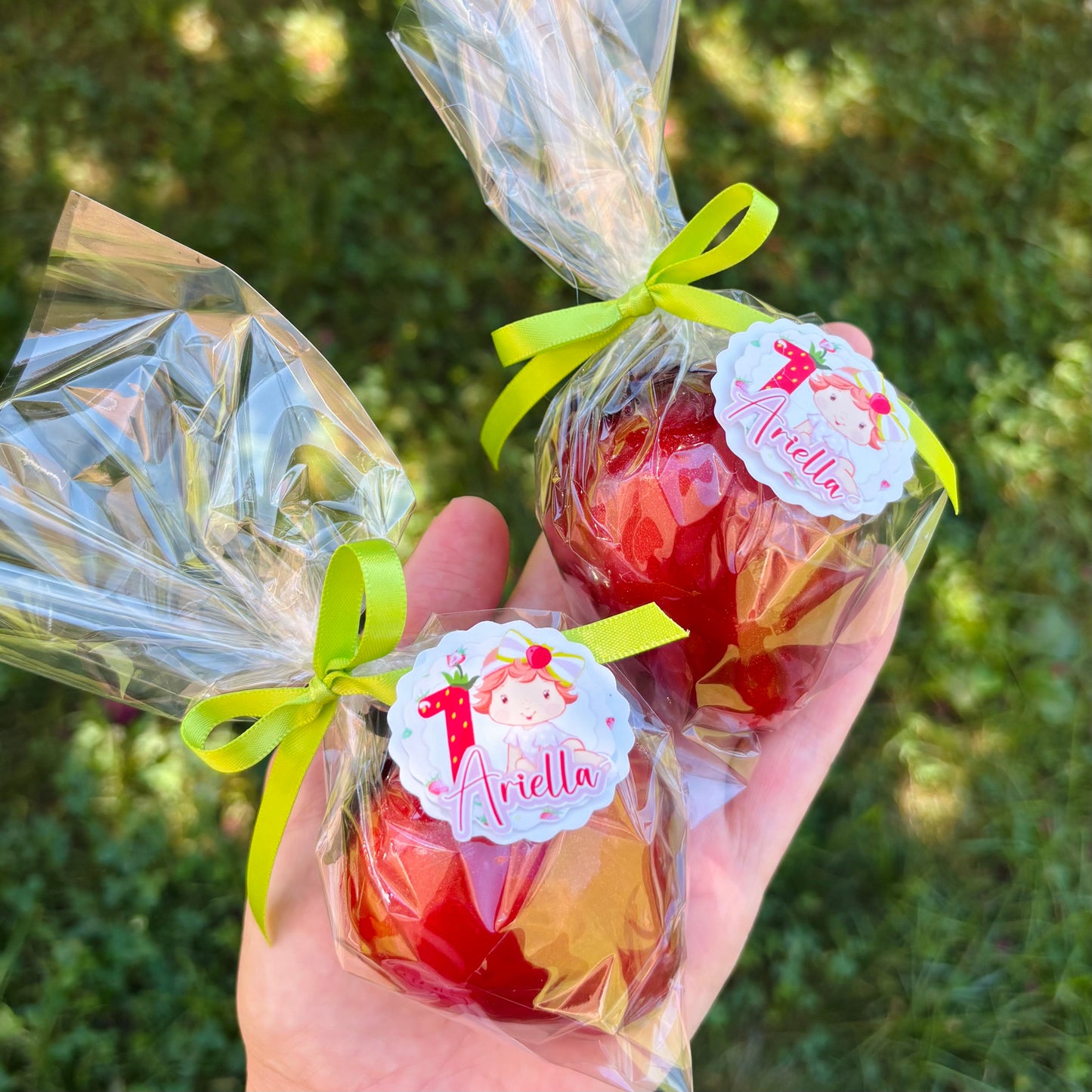 Personalized Strawberry of Love (set with 20 unit)