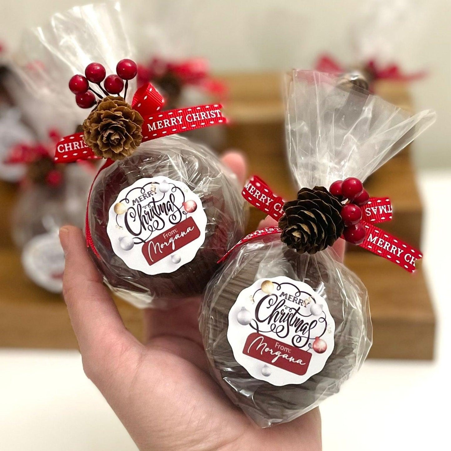Decorated Stuffed Honey Cake (Set with 5 unit) - Pudim Lovers