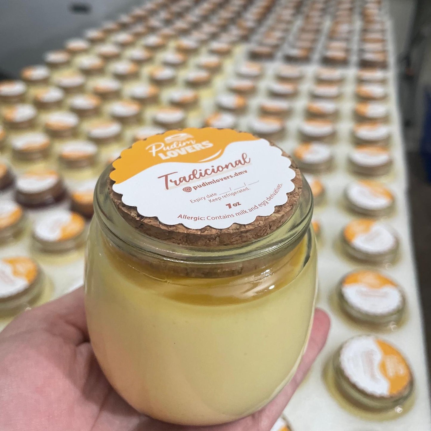 Brazilian Flan in a Jar (Set with 5 units) - Pudim Lovers