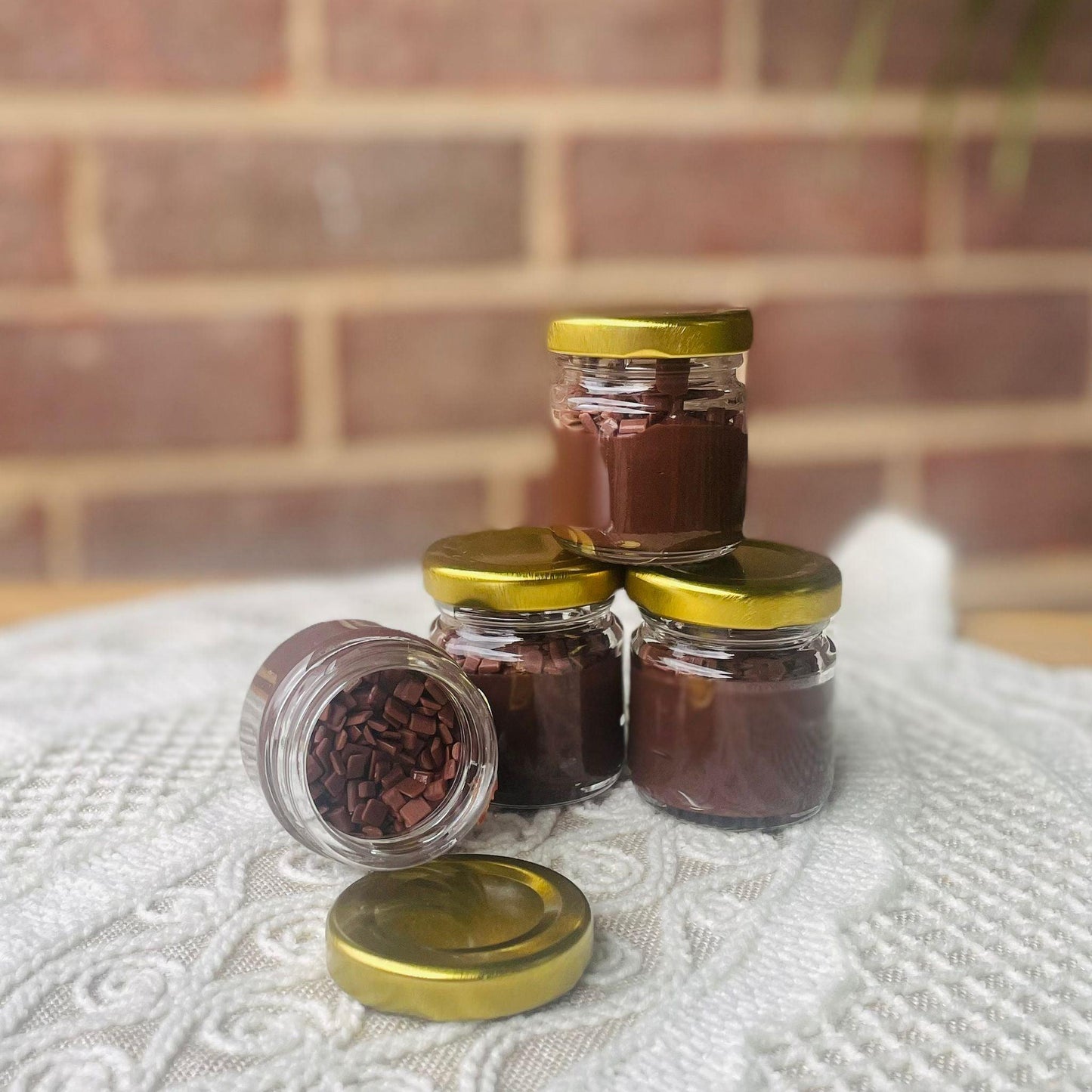Brigadeiro in Decorated Jar - Pudim Lovers