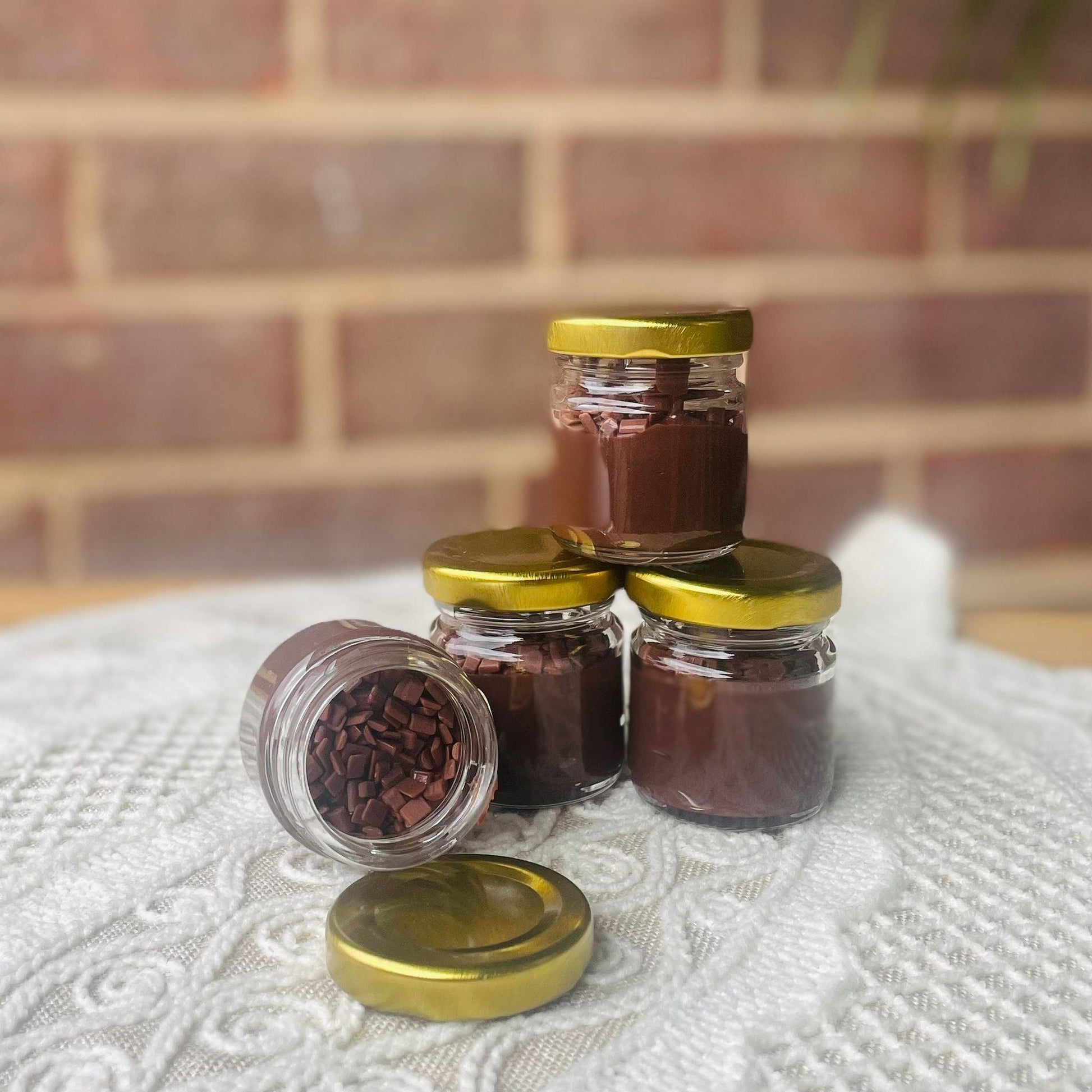 Brigadeiro in Decorated Jar - Pudim Lovers