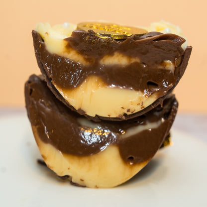 Brigadeiro Duo Easter Egg – Belgian Chocolate Spoon Egg