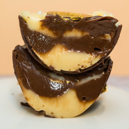 Brigadeiro Duo Easter Egg – Belgian Chocolate Spoon Egg