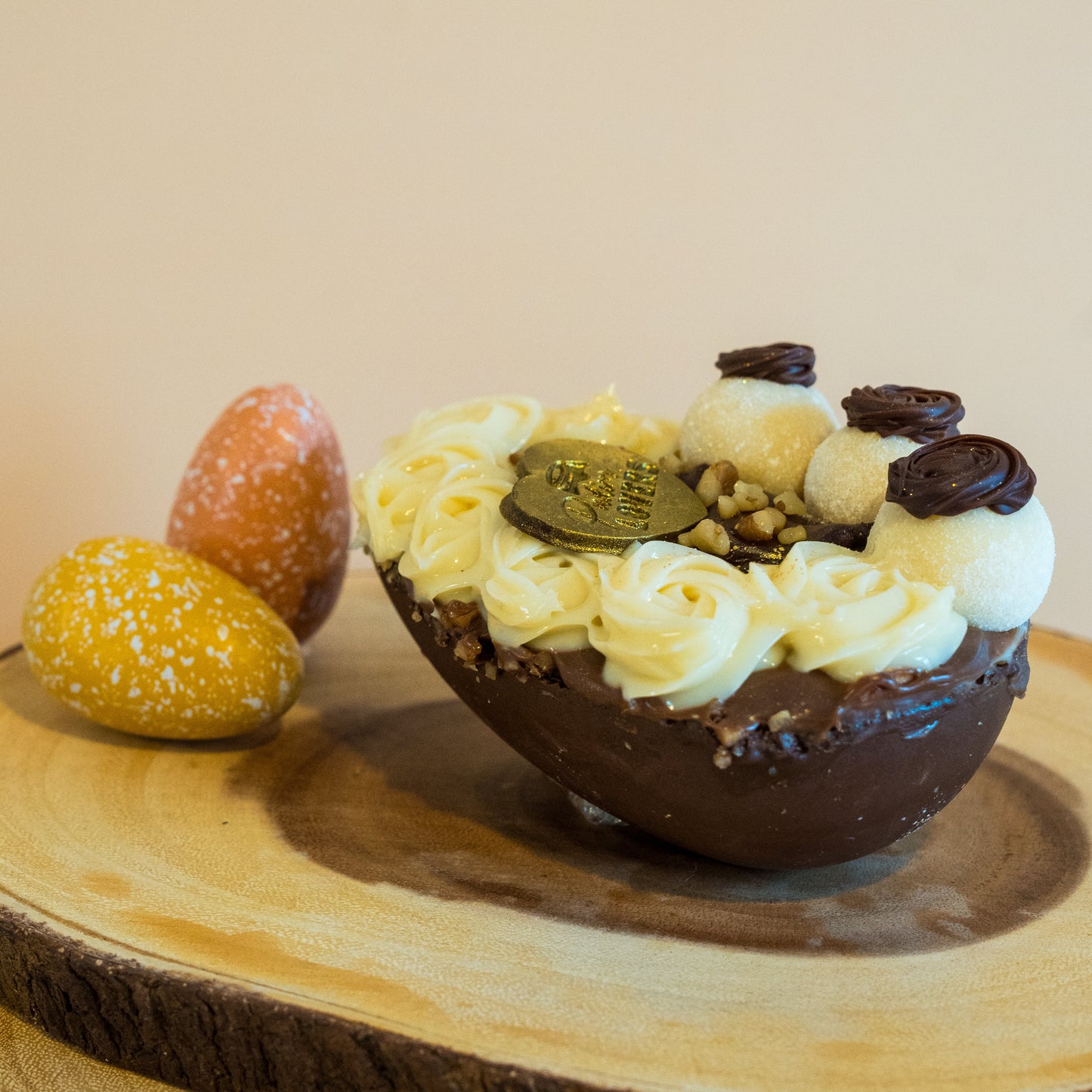 Milk Brigadeiro Nutella Easter Egg – Belgian Chocolate & Crunchy Hazelnuts