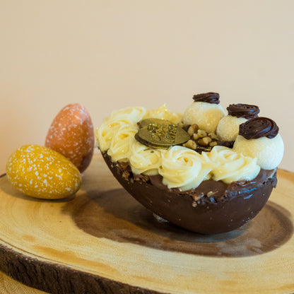 Milk Brigadeiro Nutella Easter Egg – Belgian Chocolate & Crunchy Hazelnuts