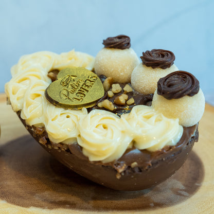 Milk Brigadeiro Nutella Easter Egg – Belgian Chocolate & Crunchy Hazelnuts