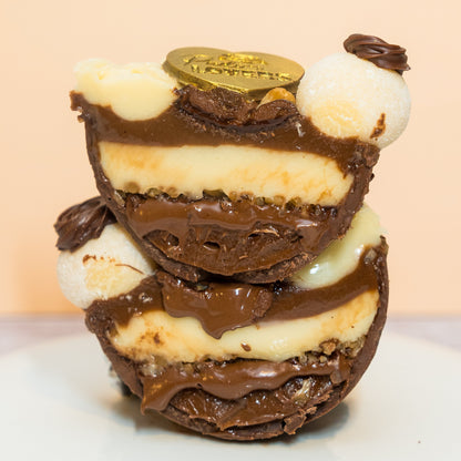 Milk Brigadeiro Nutella Easter Egg – Belgian Chocolate & Crunchy Hazelnuts