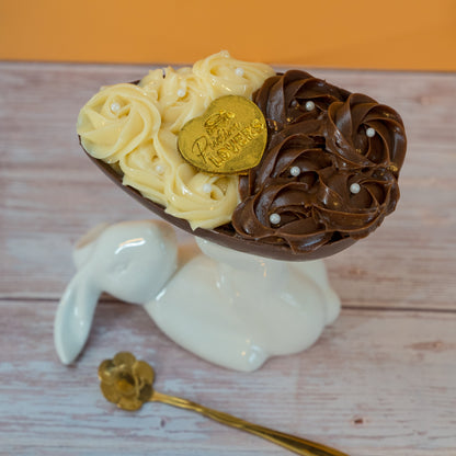 Brigadeiro Duo Easter Egg – Belgian Chocolate Spoon Egg