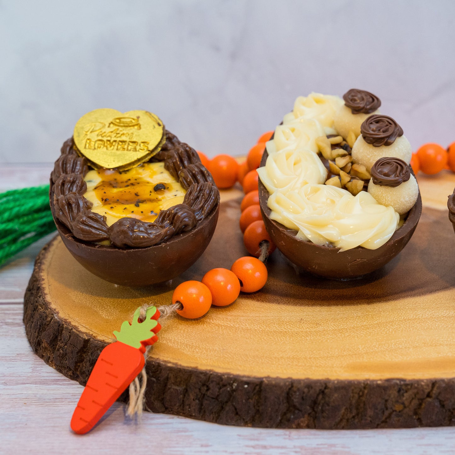 Trio of Spoon Easter Eggs – Gourmet Belgian Chocolate Collection