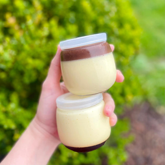 Brazilian Flan in a Jar (Set with 5 units) - Pudim Lovers