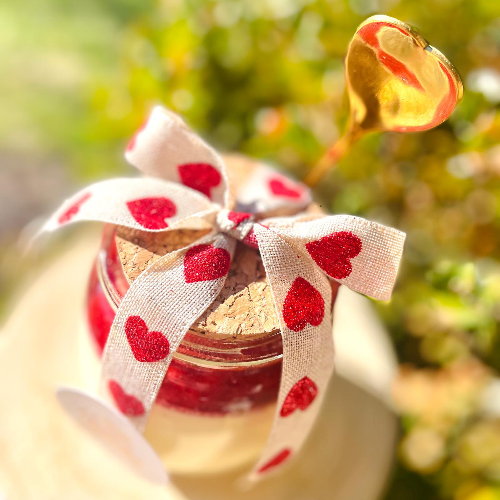 Decorated Brazilian Flan in a Jar - Pudim Lovers