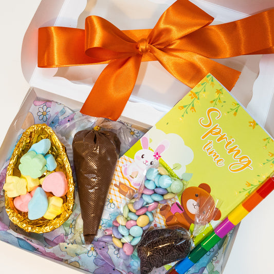 Kids Easter Egg Decorating Kit – DIY Belgian Chocolate Easter Egg