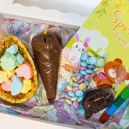 Kids Easter Egg Decorating Kit – DIY Belgian Chocolate Easter Egg