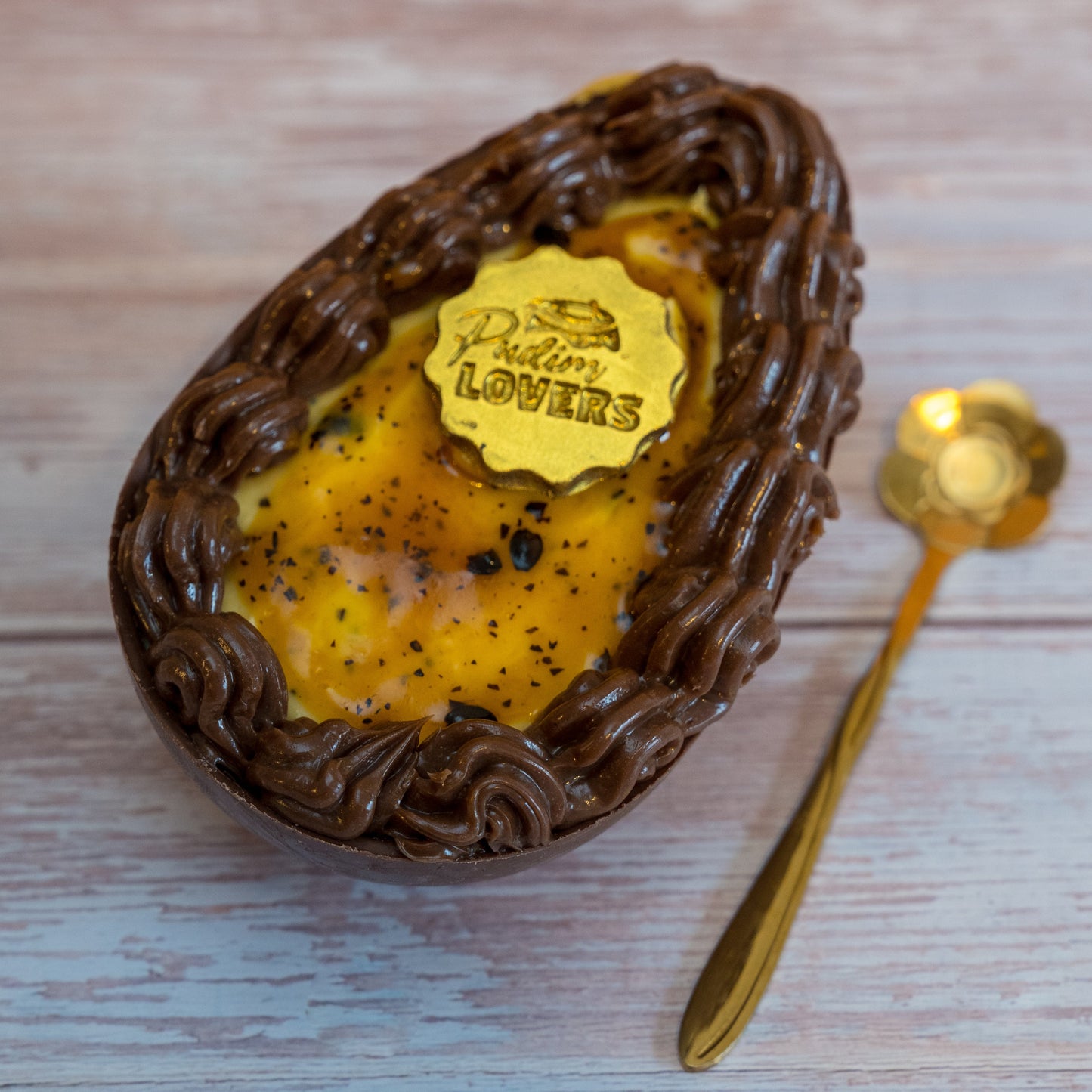Passion Fruit Brigadeiro Easter Egg – Gourmet Spoon Egg